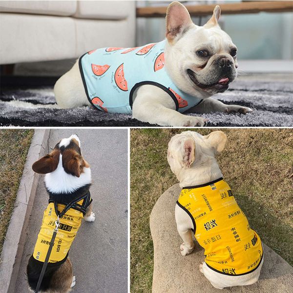 cotton thin dog clothes french bulldog in summer autumn winter indoucky pet vest pug
cotton thin dog clothes french bulldog in summer autumn winter indoucky pet vest pug
