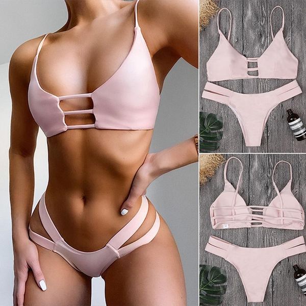 women's swimwear kili solid bikinis low waist bikini straps hollow out swimsuit female, White;black
women's swimwear kili solid bikinis low waist bikini straps hollow out swimsuit female, White;black