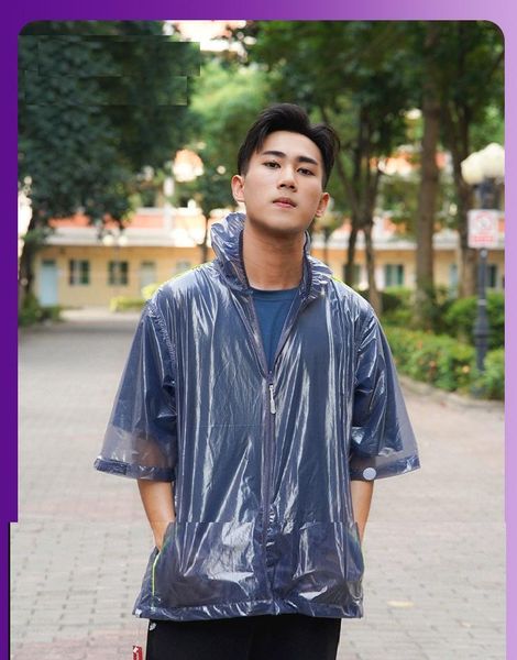 men's vests clear transparent short sleeve pvc raincoat waterproof jacket cool chic yuppie boy's bike use coat, Black;white
men's vests clear transparent short sleeve pvc raincoat waterproof jacket cool chic yuppie boy's bike use coat, Black;white
