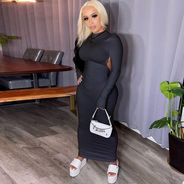 autumn winter fashion women turtleneck long sleeve backless bodycon dress party night club open back dresses casual, Black;gray
autumn winter fashion women turtleneck long sleeve backless bodycon dress party night club open back dresses casual, Black;gray