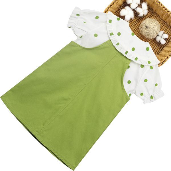 girls clothes set new summer children dot t-shirt+ jumpsuit pants sets kids teenage girls clothing sets, White
girls clothes set new summer children dot t-shirt+ jumpsuit pants sets kids teenage girls clothing sets, White