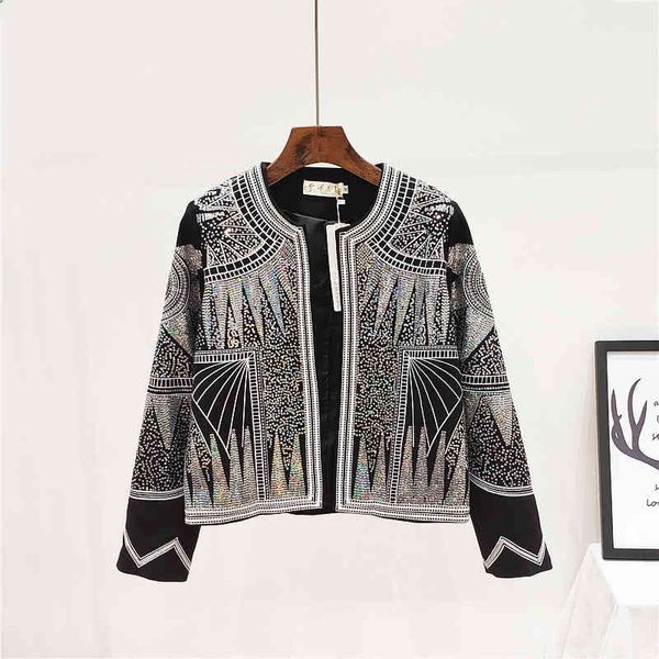 jacket beading jackets colorful rhinestones womens long sleeve outerwear 2021 autumn manual star bomber jacket women coats streetwear, Black;brown
jacket beading jackets colorful rhinestones womens long sleeve outerwear 2021 autumn manual star bomber jacket women coats streetwear, Black;brown