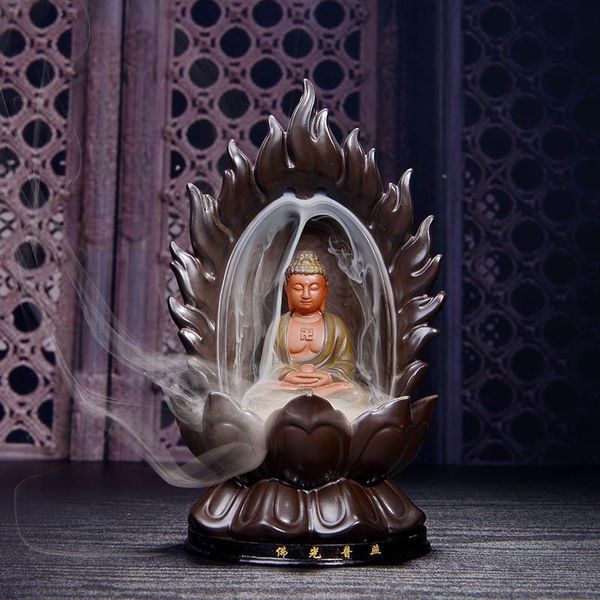 fragrance lamps buddha backflow incense holder smoke waterfall burner ceramic censer lotus smell aromatic home office crafts
fragrance lamps buddha backflow incense holder smoke waterfall burner ceramic censer lotus smell aromatic home office crafts