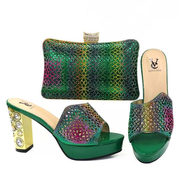 cinessd fashion special hollow style party nigerian green ladeis shoes and bags and stone, Black
cinessd fashion special hollow style party nigerian green ladeis shoes and bags and stone, Black