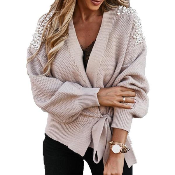 women's knits & tees woman v neck sweaters cardigan autumn winter long sleeve loose knitwear lace up warm tunic casual pearls elegant o, White
women's knits & tees woman v neck sweaters cardigan autumn winter long sleeve loose knitwear lace up warm tunic casual pearls elegant o, White