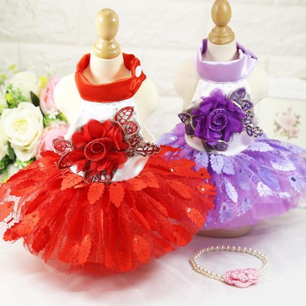 dog apparel ierkou luxurious leaf princess dresses summer clothes shining tutu dress puppy mesh lace skirt wedding
dog apparel ierkou luxurious leaf princess dresses summer clothes shining tutu dress puppy mesh lace skirt wedding