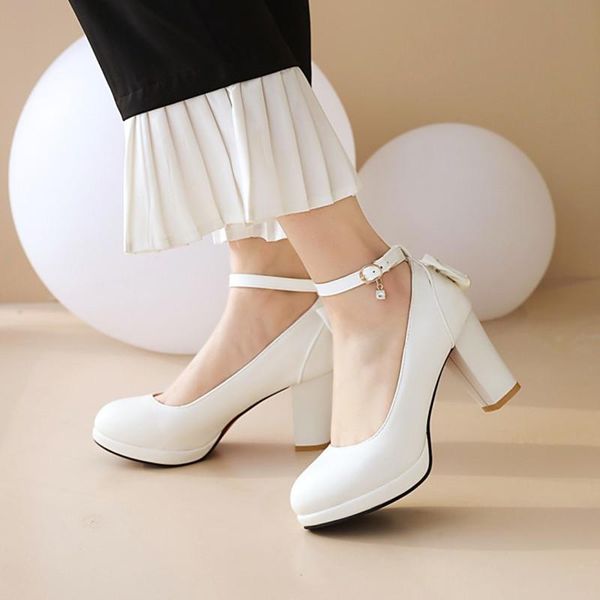 dress shoes ochanmeb size 33-43 women chunky heels pumps woman good quality hand made ankle strap back bow-tie know pearls party, Black
dress shoes ochanmeb size 33-43 women chunky heels pumps woman good quality hand made ankle strap back bow-tie know pearls party, Black