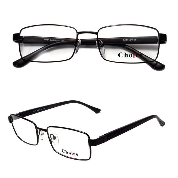 fashion sunglasses frames simple style square metal spectacle frame wide temple optical eyeglasses, Black
fashion sunglasses frames simple style square metal spectacle frame wide temple optical eyeglasses, Black