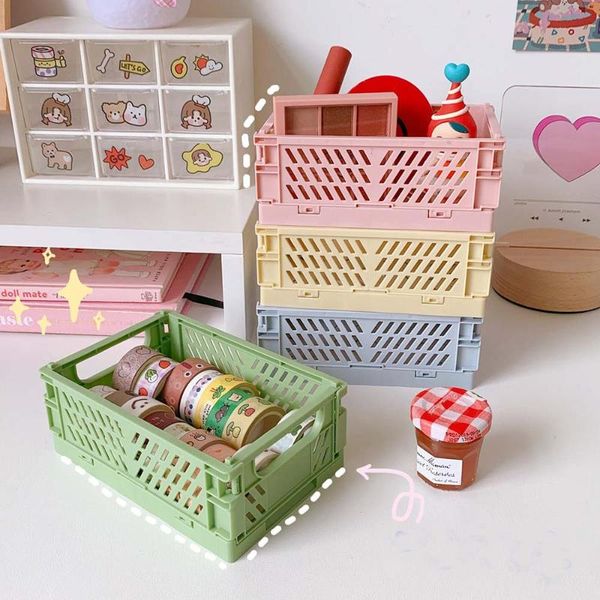 storage baskets mini collapsible folding plastic desksundries cosmetic organizer box fruit food toys basket
storage baskets mini collapsible folding plastic desksundries cosmetic organizer box fruit food toys basket