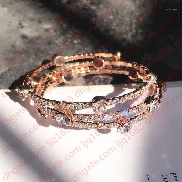 2021 new bracelet rhinestone crystal bracelet temperament style wrap multilayer bracelets for women feminino jewelry1, Black
2021 new bracelet rhinestone crystal bracelet temperament style wrap multilayer bracelets for women feminino jewelry1, Black