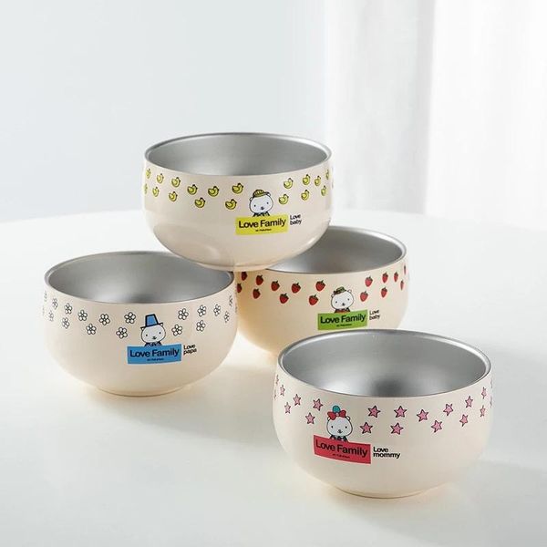 bowls 316 stainless steel grade baby anti-scald tableware family bowl rice noodle ramen salad creative cartoon children's
bowls 316 stainless steel grade baby anti-scald tableware family bowl rice noodle ramen salad creative cartoon children's