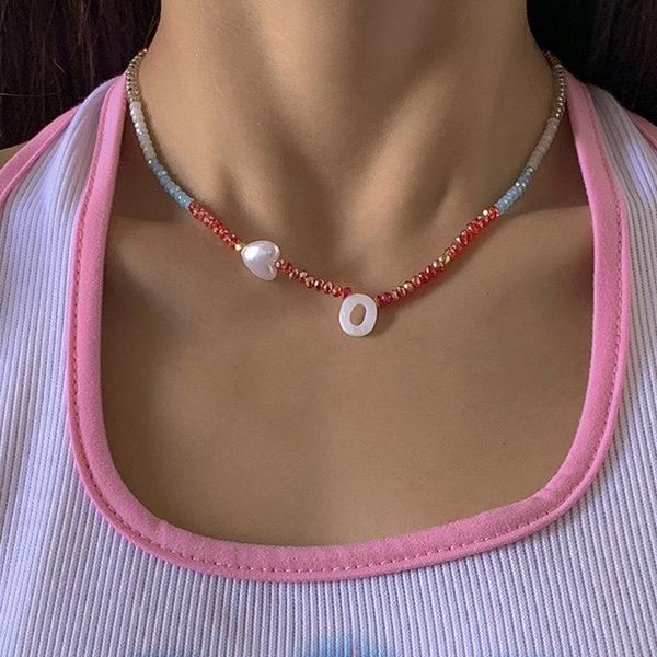 chokers heart choker chunky necklaces for women 2021 crystal letter o collar statement necklace luxury lady accessories gift, Golden;silver
chokers heart choker chunky necklaces for women 2021 crystal letter o collar statement necklace luxury lady accessories gift, Golden;silver