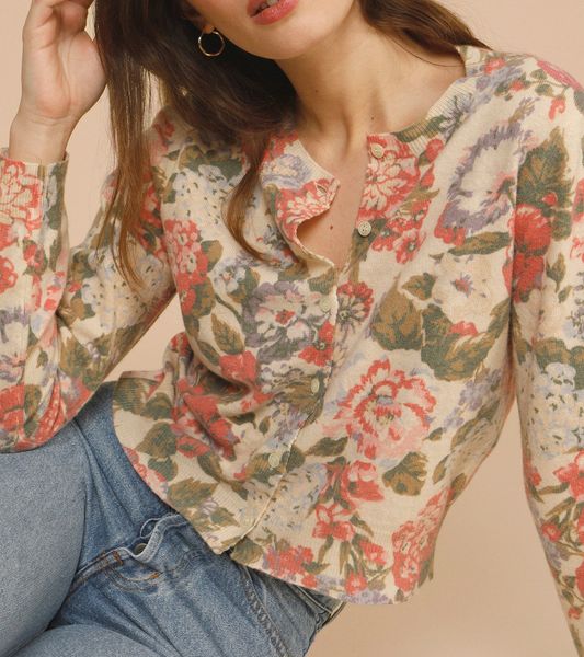 women's wool & blends floral print women o-neck knitted cardigan 2021 early spring long sleeve single-breasted sweater female outf, Black
women's wool & blends floral print women o-neck knitted cardigan 2021 early spring long sleeve single-breasted sweater female outf, Black