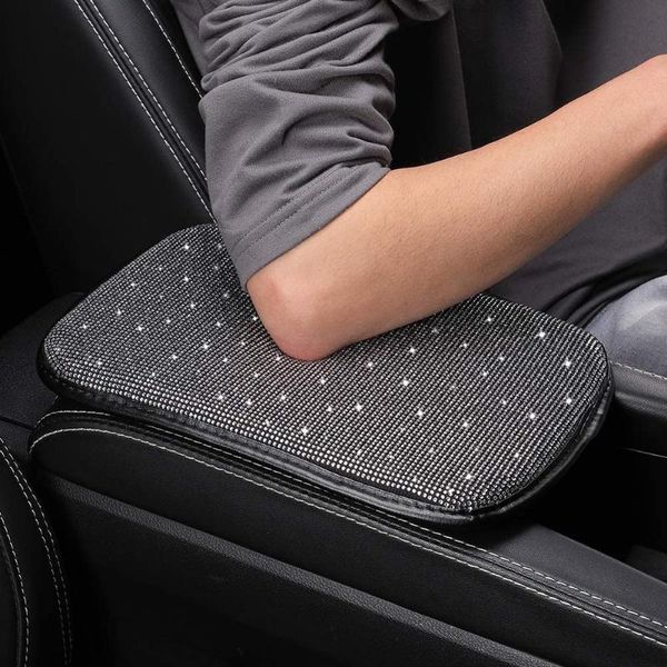 seat cushions women fashion bling armrest cover for car, soft velvet & diamonds design glitter rhinestone auto center console pad, silve
seat cushions women fashion bling armrest cover for car, soft velvet & diamonds design glitter rhinestone auto center console pad, silve