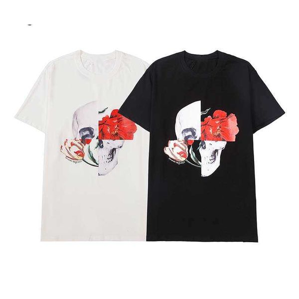 2021 skull pringting tee cotton mens tshirts summer street skateboard men's t-shirt men women short sleeves casual tees size s-2xl, White;black
2021 skull pringting tee cotton mens tshirts summer street skateboard men's t-shirt men women short sleeves casual tees size s-2xl, White;black