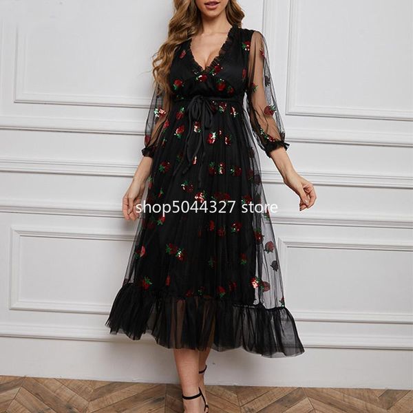 african dresses for women dashiki mesh puff sleeve robe dress africa clothes elastic strawberry sequins party maxi ethnic clothing, Red
african dresses for women dashiki mesh puff sleeve robe dress africa clothes elastic strawberry sequins party maxi ethnic clothing, Red