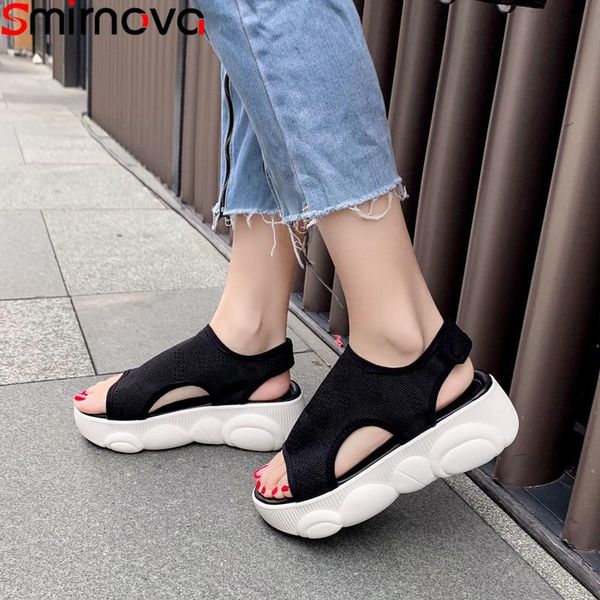 dress shoes smirnova large size 34-46 summer sandals casual mesh flat platform comfortable ladies flats women 2021, Black
dress shoes smirnova large size 34-46 summer sandals casual mesh flat platform comfortable ladies flats women 2021, Black
