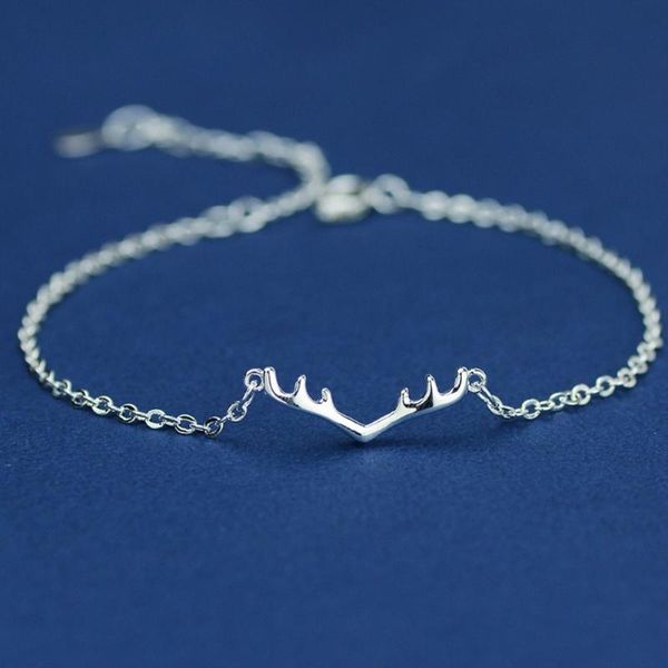 korean fashion silver plated charm bracelet reindeer antler resizable for women party girlfriend gift jewelry qxb45 bracelets, Golden;silver
korean fashion silver plated charm bracelet reindeer antler resizable for women party girlfriend gift jewelry qxb45 bracelets, Golden;silver