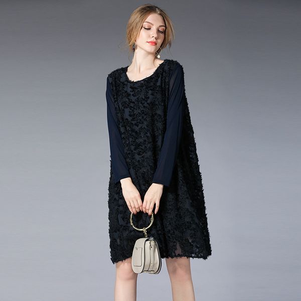 big yards dresses 2021 fat mm large women's spring three-dimensional flower loose cover 6812
big yards dresses 2021 fat mm large women's spring three-dimensional flower loose cover 6812