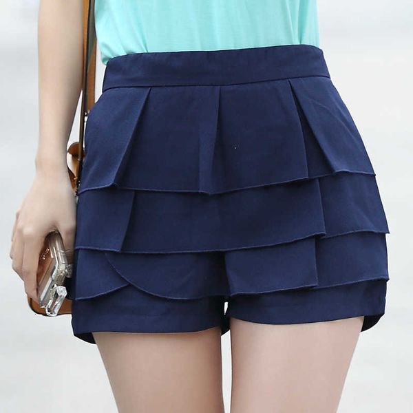 women's shorts fashion women mid waist lady chiffon causal feminino candy color summer short pants e500 31et, White;black
women's shorts fashion women mid waist lady chiffon causal feminino candy color summer short pants e500 31et, White;black