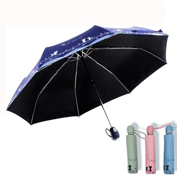 umbrellas sun and rain female umbrella creative cute cat girl automatic women black coating anti-uv parasol
umbrellas sun and rain female umbrella creative cute cat girl automatic women black coating anti-uv parasol