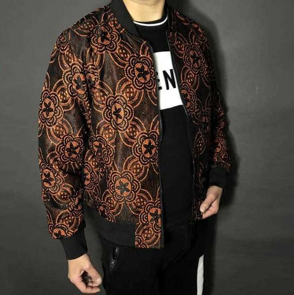 men's jackets 2021 spring fashion plus size coat sequined jacket long sleeve stand collar slim casual 4 color tide men punk, Black;brown
men's jackets 2021 spring fashion plus size coat sequined jacket long sleeve stand collar slim casual 4 color tide men punk, Black;brown