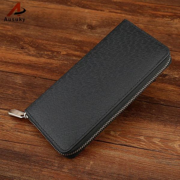 wallets ausuky cross pattern pu leather men wallet long coin purse vintage brand note designer card, Red;black
wallets ausuky cross pattern pu leather men wallet long coin purse vintage brand note designer card, Red;black