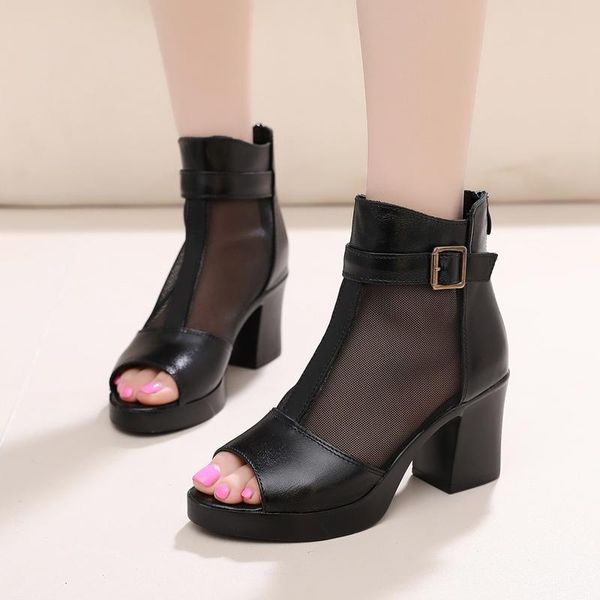 classics gladiator high heeled women sandals summer genuine leather solid shoes woman platform sandalias mujer for, Black
classics gladiator high heeled women sandals summer genuine leather solid shoes woman platform sandalias mujer for, Black