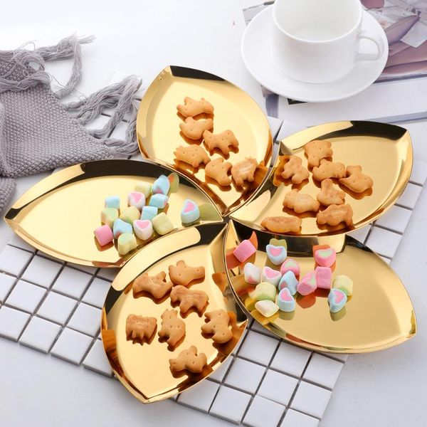 dishes & plates leaf shape sugar candy nuts dish stainless steel gold dessert cake fruit storage tray metal jewelry ring tableware
dishes & plates leaf shape sugar candy nuts dish stainless steel gold dessert cake fruit storage tray metal jewelry ring tableware