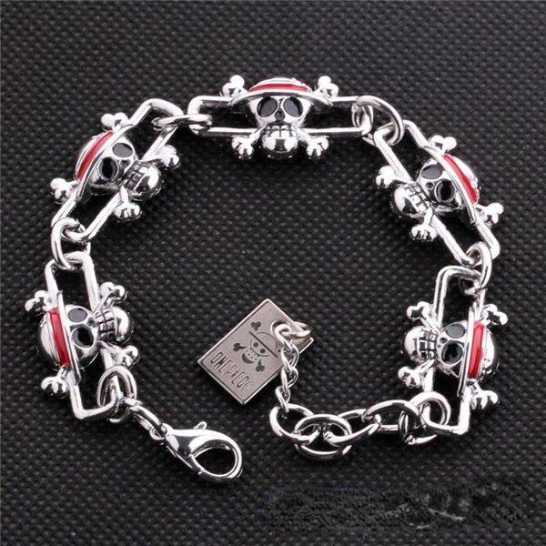 charm bracelets wholesale 5 pcs one piece japanese anime figue monkey d. luffy alloy skull hand accessories for women men jewelry gift, Golden;silver
charm bracelets wholesale 5 pcs one piece japanese anime figue monkey d. luffy alloy skull hand accessories for women men jewelry gift, Golden;silver
