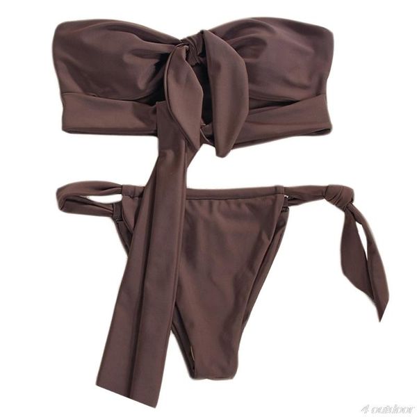 one-piece suits women 2pcs bikini set hollow out strapless tie knot swimsuit bathing suit l69f
one-piece suits women 2pcs bikini set hollow out strapless tie knot swimsuit bathing suit l69f