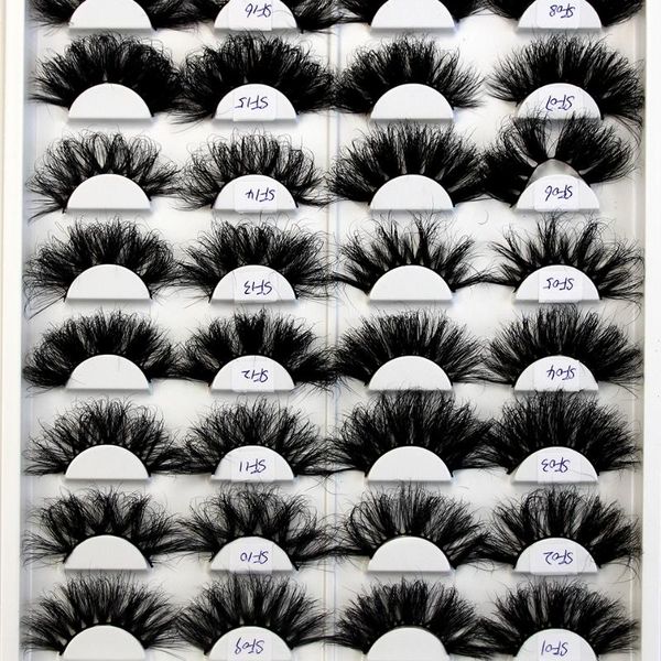 25mm bomb messy mink lashes 50 pairs mix wholesale fluffy dramatic fake eyelashes in bulk makeup luxury real hair false
25mm bomb messy mink lashes 50 pairs mix wholesale fluffy dramatic fake eyelashes in bulk makeup luxury real hair false