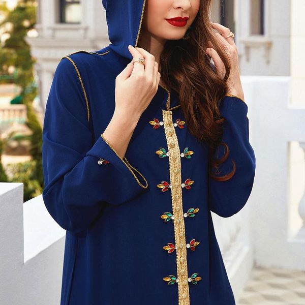 ethnic clothing 2021 muslim navy blue gold rim hand sewn diamond cap abaya middle east southeast asia fashion dress, Red
ethnic clothing 2021 muslim navy blue gold rim hand sewn diamond cap abaya middle east southeast asia fashion dress, Red
