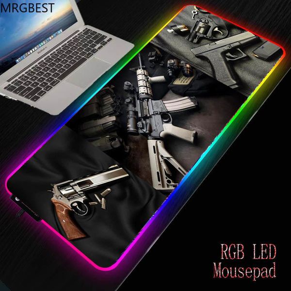 mouse pads & wrist rests mrg gun gaming rgb large gamer mousepad usb led lighting backlit rainbow computer mat keyboard desk pad for csgo
mouse pads & wrist rests mrg gun gaming rgb large gamer mousepad usb led lighting backlit rainbow computer mat keyboard desk pad for csgo