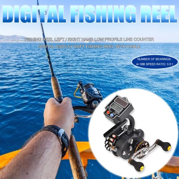 3.5:1 4+1bb innovative fishing reel digital display low profile line counter tackle tb60l tb60r gear w/ baitcasting reels
3.5:1 4+1bb innovative fishing reel digital display low profile line counter tackle tb60l tb60r gear w/ baitcasting reels
