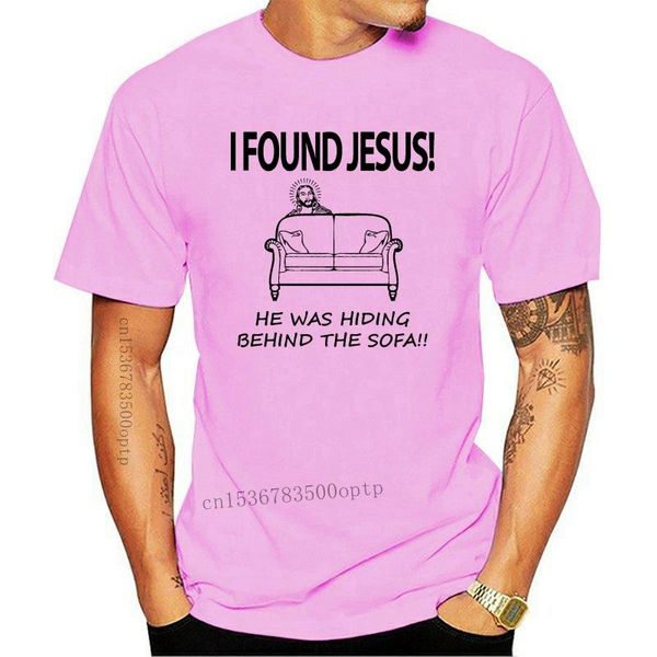 men's t-shirts i found jesus he was hiding behind the sofa mens funny atheist t shirt atheism, White;black
men's t-shirts i found jesus he was hiding behind the sofa mens funny atheist t shirt atheism, White;black