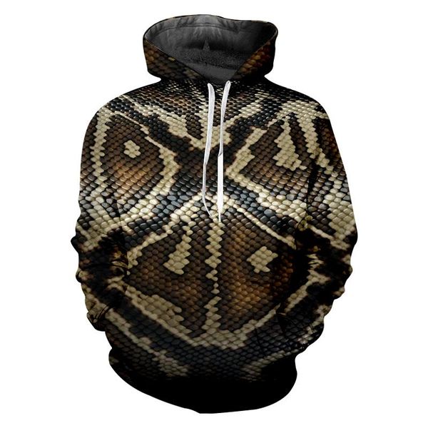 men's hoodies & sweatshirts animal snake skin casual oversized pattern loose hoodie comfortable creativity streetwear male, Black
men's hoodies & sweatshirts animal snake skin casual oversized pattern loose hoodie comfortable creativity streetwear male, Black