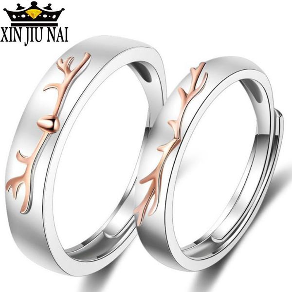 cluster rings arrival personality temperament creative christmas elk models couple opening ring valentine's day gift, Golden;silver
cluster rings arrival personality temperament creative christmas elk models couple opening ring valentine's day gift, Golden;silver