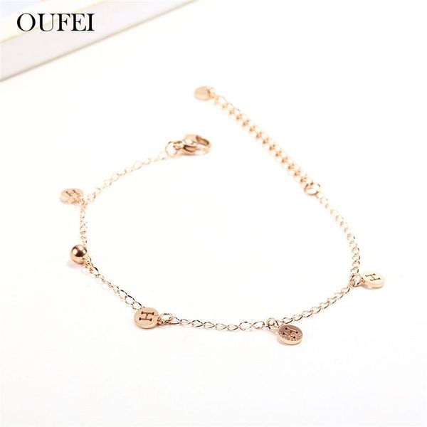 link, chain oufei stainless steel jewelry rose gold metal bracelet for women fashion bracelets woman 2021 jewellery summer accessories, Black
link, chain oufei stainless steel jewelry rose gold metal bracelet for women fashion bracelets woman 2021 jewellery summer accessories, Black