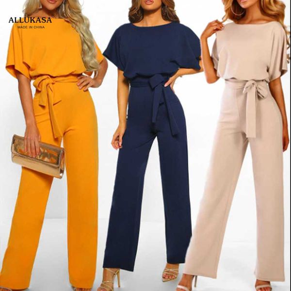 jumpsuit casual short sleeve solid color playsuit round neck high waist elegant lace-up romper 2021 women's summer pants & capris, Black;white
jumpsuit casual short sleeve solid color playsuit round neck high waist elegant lace-up romper 2021 women's summer pants & capris, Black;white