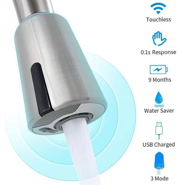 kitchen faucets motion sensor faucet adapter water-saving aeration diffuser nozzle for g1/2 connector household bathroom
kitchen faucets motion sensor faucet adapter water-saving aeration diffuser nozzle for g1/2 connector household bathroom