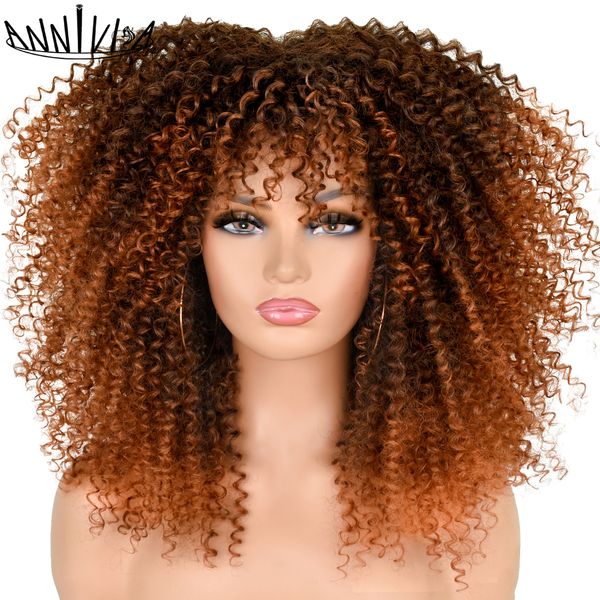 16 short hair afro kinky curly wig with bangs for black women african synthetic ombre glueless cosplay natural brown blonde wig
16 short hair afro kinky curly wig with bangs for black women african synthetic ombre glueless cosplay natural brown blonde wig