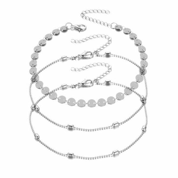 anklets bohemian women's anklet retro gold color beads chain sequins & bracelets 3pcs multilayer legs feet jewelry, Red;blue
anklets bohemian women's anklet retro gold color beads chain sequins & bracelets 3pcs multilayer legs feet jewelry, Red;blue