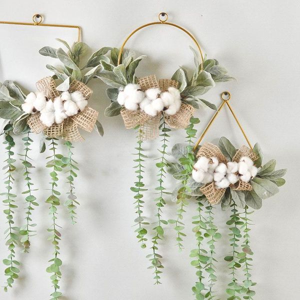decorative flowers & wreaths european style geometry metal cotton flower garland rope home wall decor furnishing artificial plant hangi
decorative flowers & wreaths european style geometry metal cotton flower garland rope home wall decor furnishing artificial plant hangi