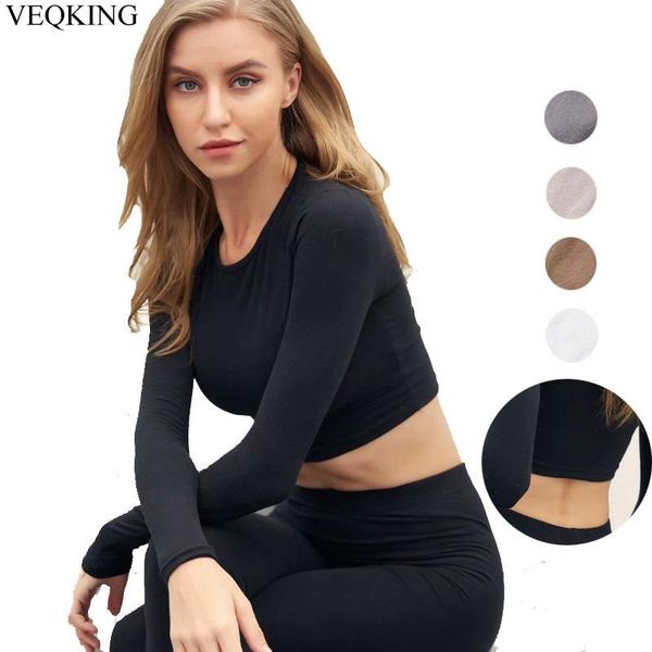 yoga outfit veqking women long sleeve running shirts,exposed navel t-shirts solid sports shirts,fitness gym crop sport wear
yoga outfit veqking women long sleeve running shirts,exposed navel t-shirts solid sports shirts,fitness gym crop sport wear