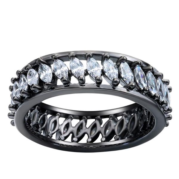 wedding rings hainon round black gold color fashion finger micro paved clear cz zircon engagement ring for women, Slivery;golden
wedding rings hainon round black gold color fashion finger micro paved clear cz zircon engagement ring for women, Slivery;golden