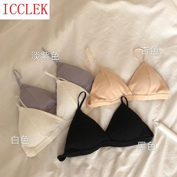 bustiers & corsets summer thin no steel ring small chest gathered bra solid color girl comfortable and breathable triangle cup underwear, Black;white
bustiers & corsets summer thin no steel ring small chest gathered bra solid color girl comfortable and breathable triangle cup underwear, Black;white