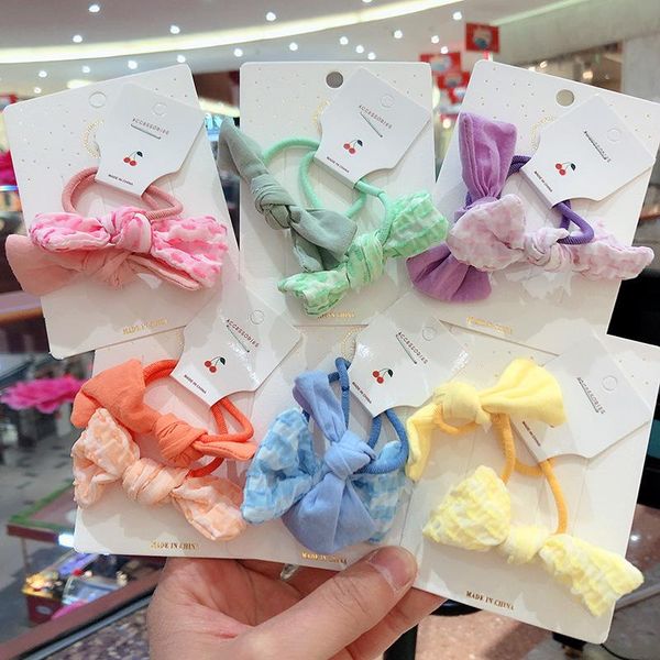 korean version of children's cloth butterfly hair rope two pairs candy color girl's circle headdress horsetail rubber accessories, Slivery;white
korean version of children's cloth butterfly hair rope two pairs candy color girl's circle headdress horsetail rubber accessories, Slivery;white