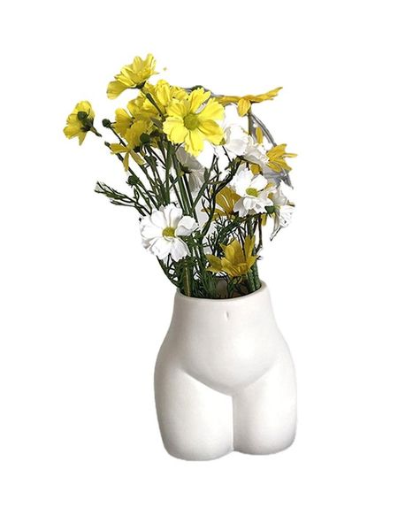 party favor creative ceramic abstract human body vase crafts living room cabinet deskflower arrangement half-length home decoration
party favor creative ceramic abstract human body vase crafts living room cabinet deskflower arrangement half-length home decoration