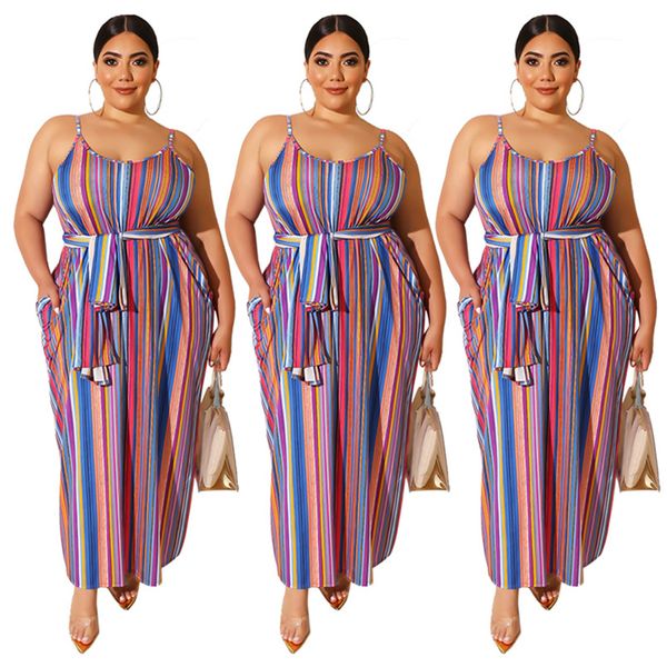print dress 490l maxi dresses summer clothes contrast color pocket spaghetti strap dresses sleeveless loose striped women plus size, Black;gray
print dress 490l maxi dresses summer clothes contrast color pocket spaghetti strap dresses sleeveless loose striped women plus size, Black;gray